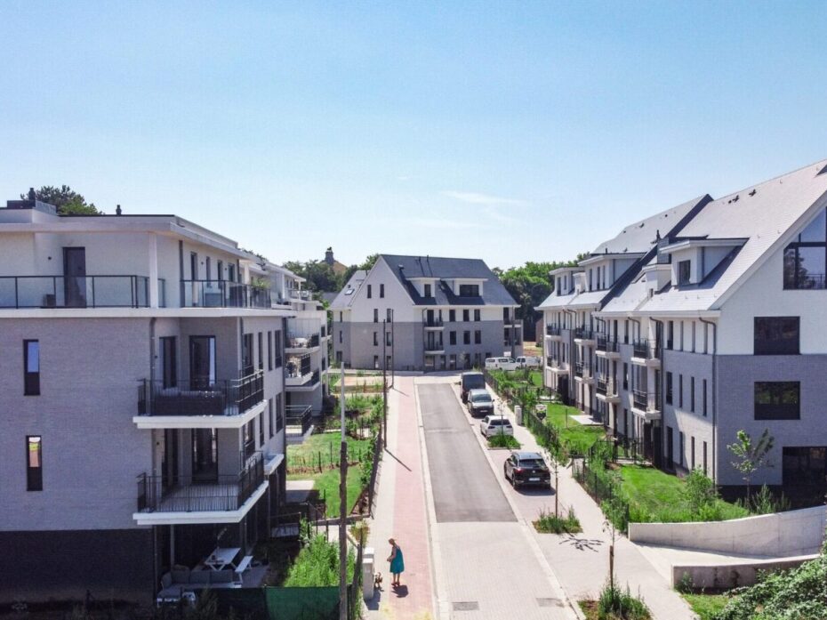 vue sur les bâtiments